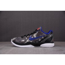 【S2】NK Zoom Kobe 6 Urban Camo 灰黑蓝 429659-901