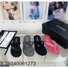 [327] 샤넬 24SS CC로고 모노그램 스웨이드 슬리퍼 4컬러 Chanel