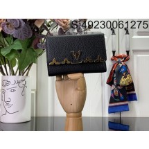 [88factory] 루이비통 카퓌신 월릿 13.5*9.5*3cm M82764 블랙 LOUIS VUITTON