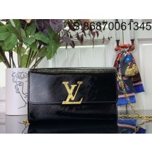 [88factory] 루이비통 포쉐트 루이즈 체인백 22*14*5cm M23756 블랙 LOUIS VUITTON