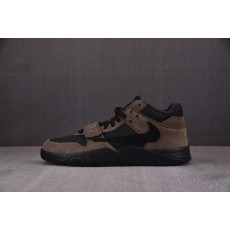 【PK】Travis Scott x Jordan Jumpman Jack TR“University Red”TS倒钩 黑棕 FZ8117-204