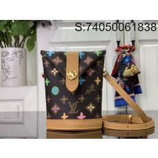 [88factory] 루이비통 엔벨로프 파우치 M83344 12.5*18*8.5cm 브라운 LOUIS VUITTON