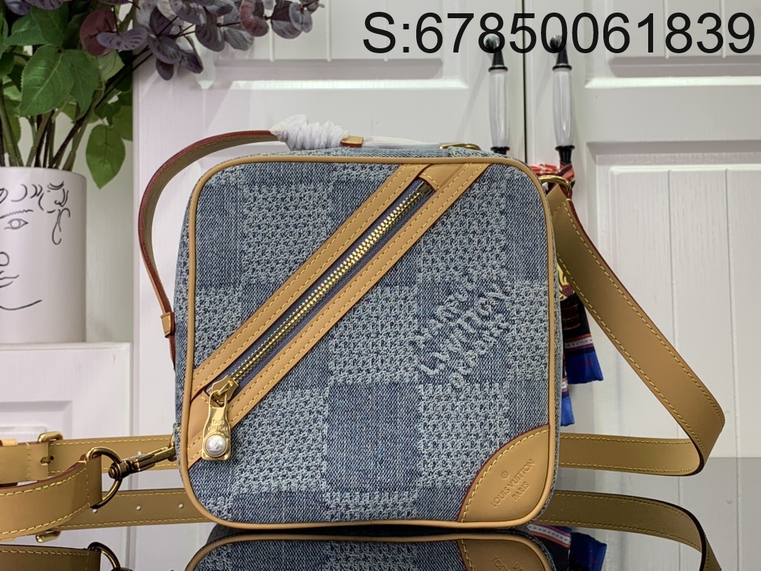 [88factory] 루이비통 체스 메신저 데님 N40706 24*24*8cm LOUIS VUITTON