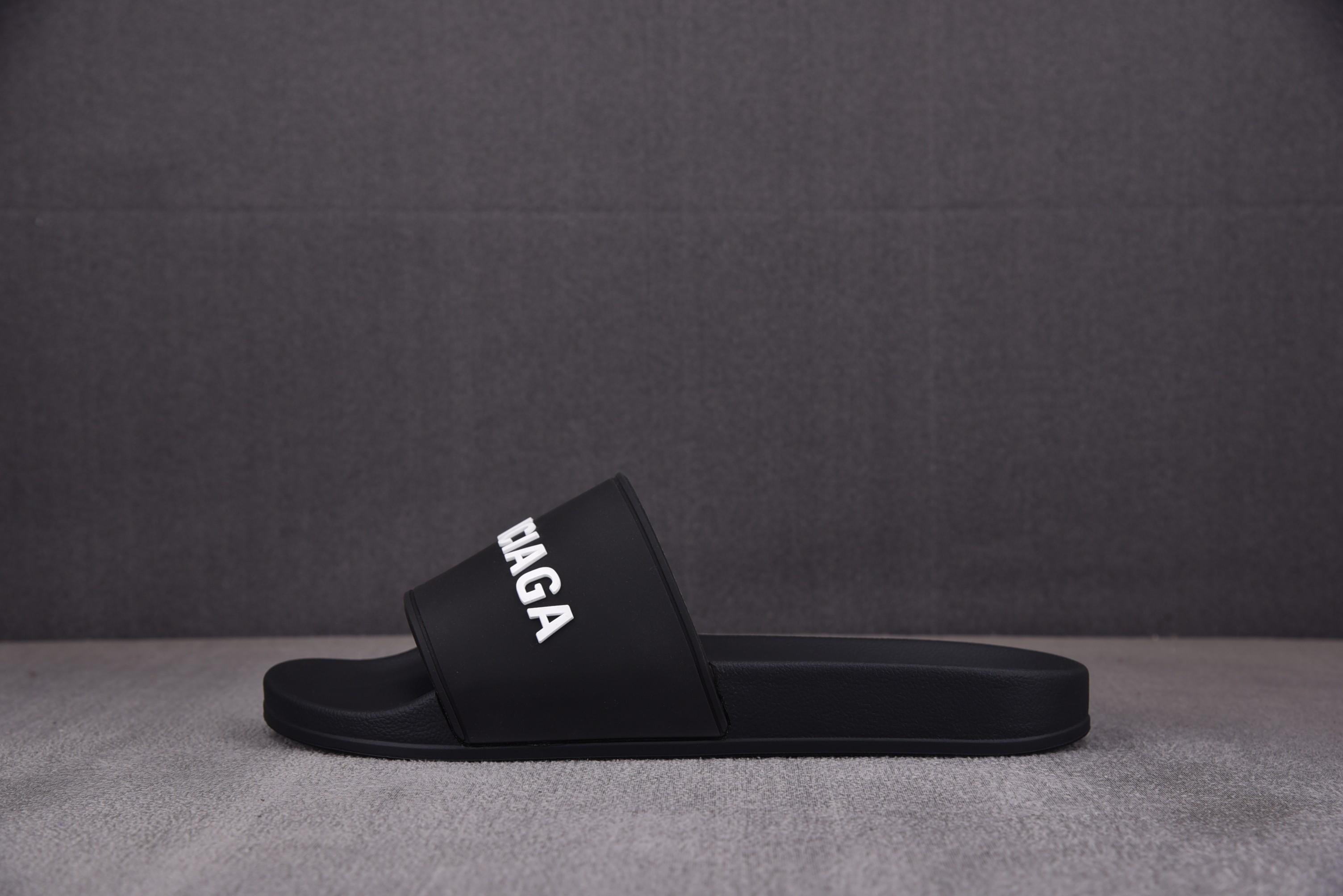 [GOOD]발렌시아가 Balenciaga Slide 블랙 흰색 모노그램 