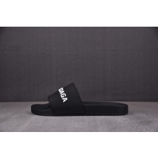 [GOOD]발렌시아가 Balenciaga Slide 블랙 흰색 모노그램 