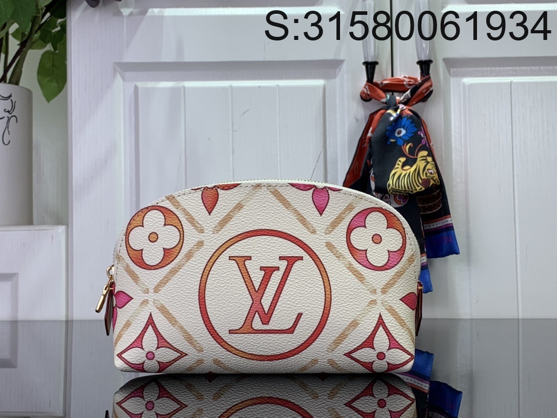 [88factory] 루이비통 포쉐트 코스메티크 레드 19*12*6cm M11239 