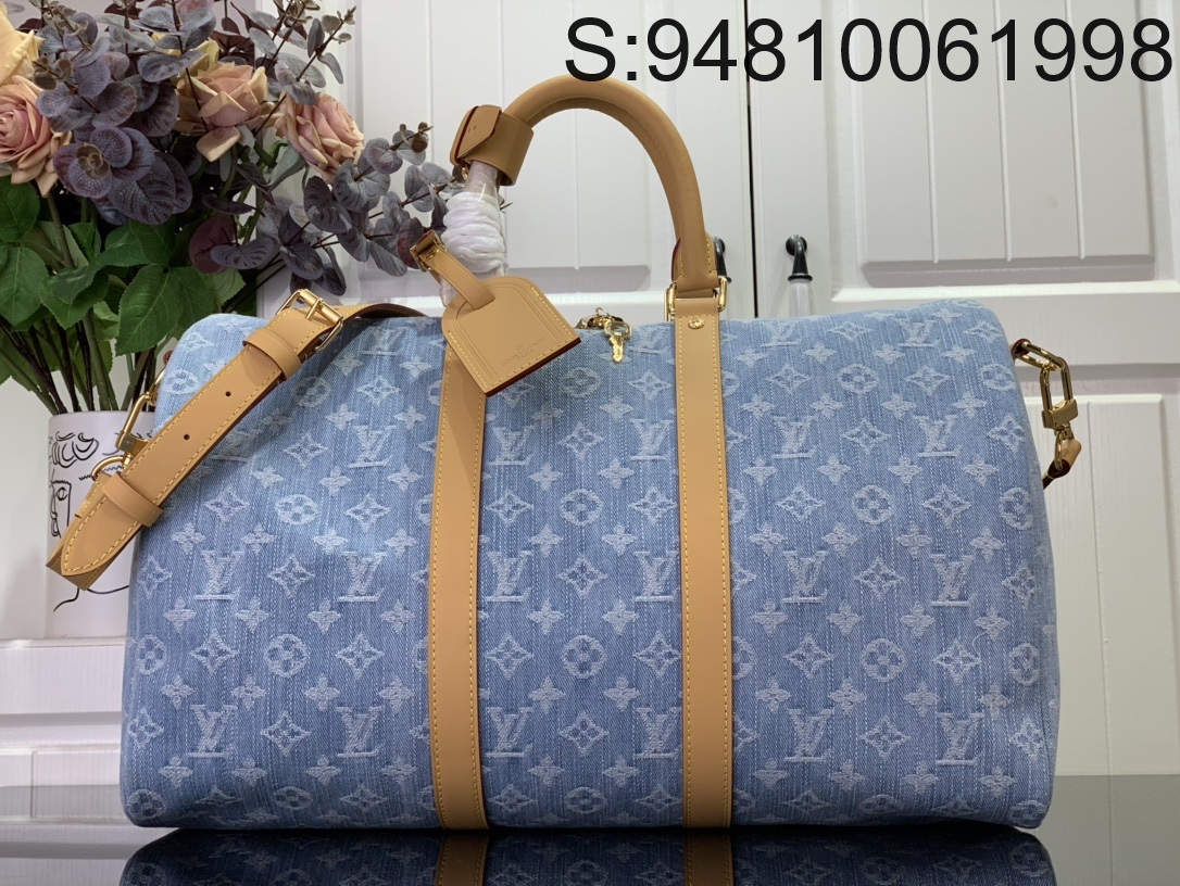 [88factory] 루이비통 키폴 반둘리에 데님 N25334 45*27*20cm LOUIS VUITTON