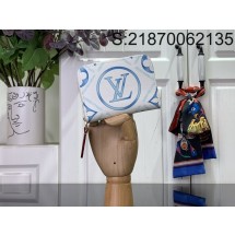 [88factory] 루이비통 지피 코인 퍼스 지갑 블루 M83658 11*8.5*2cm LOUIS VUITTON