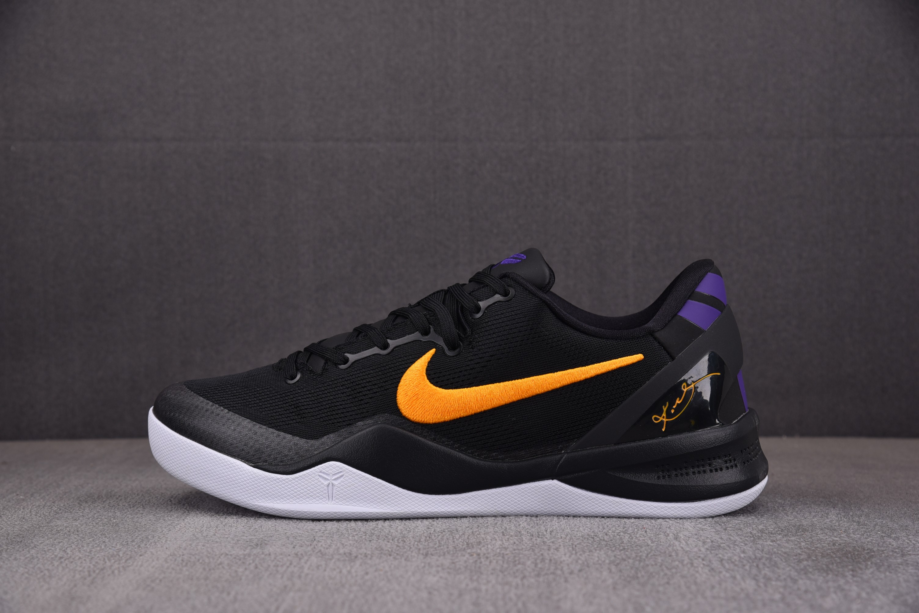 【S2】NK Kobe 8 Protro“Lakers Away”黑紫黄 HF9550-001