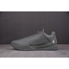 【H12】NK Zoom Kobe 5 Black Mamba Collection Fade to Black 灰色 869454-006