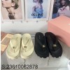 [327] 미우미우 모노그램 슬리퍼 조리 2컬러 3cm miumiu