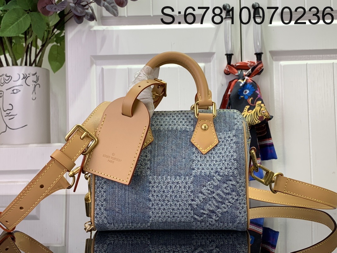 [88factory] 루이비통 FW 스피디 반둘리에 데님 N40682 18cm LOUIS VUITTON