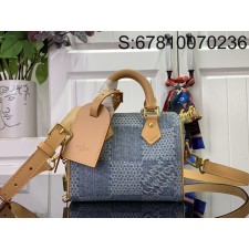 [88factory] 루이비통 스피디 18 반둘리에 데님 N40682 18cm 