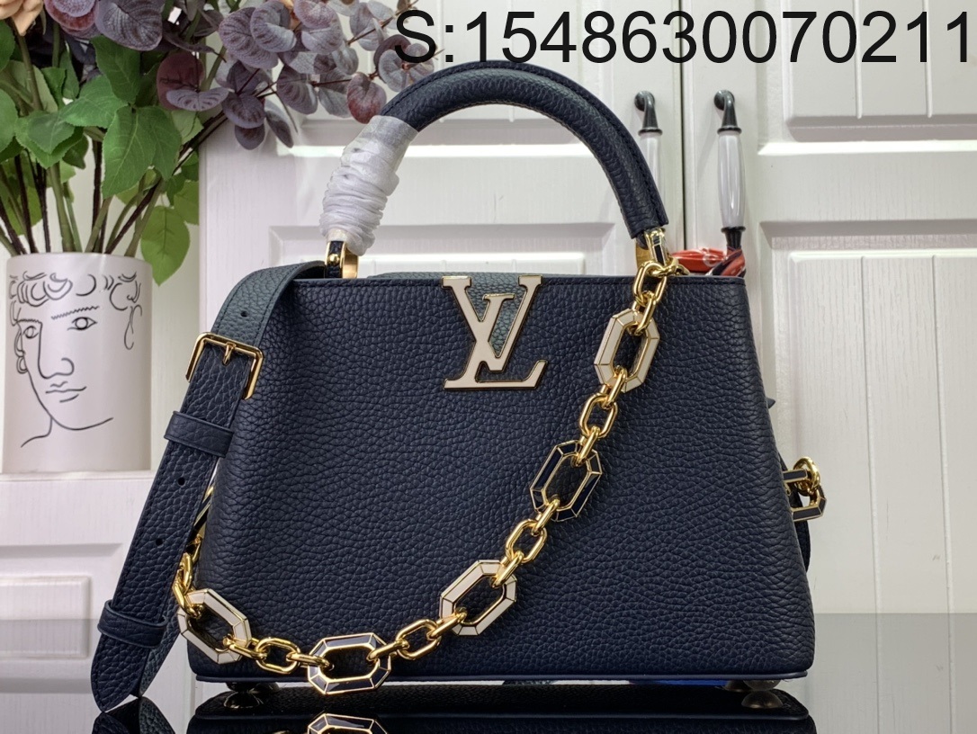 [88factory] 루이비통 숄더백 크로스백 카퓌신 BB  네이비 M25211 27*18*9cm LOUIS VUITTON