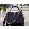 [88factory] 루이비통 숄더백 크로스백 카퓌신 BB  네이비 M25211 27*18*9cm LOUIS VUITTON