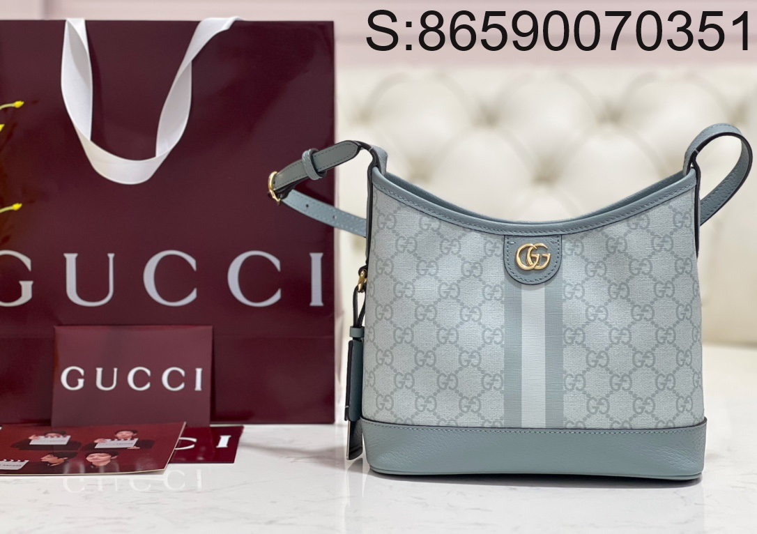 [JHL] 구찌 숄더백 781402 23*21*12cm 남회색 Gucci