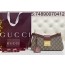 [JHL] 구찌 스몰 패드락 숄더백 811705 27*14*6cm 브라운 Gucci