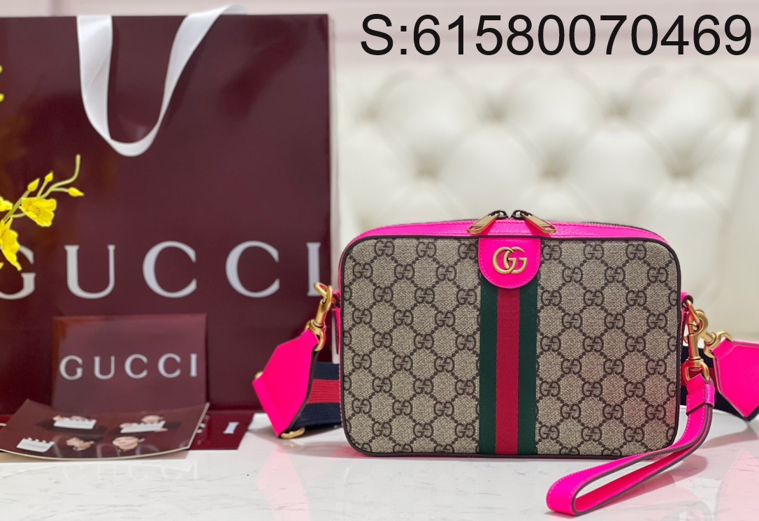 [JHL] 구찌 숄더백 699439 23.5*16*4.5cm 딥핑크 Gucci