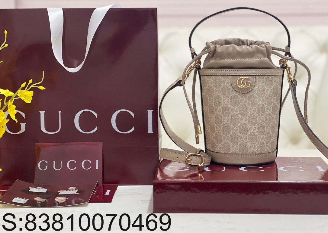 [JHL] 구찌 오피디아 버킷백 760199 20*11.5*8cm 베이지 Gucci