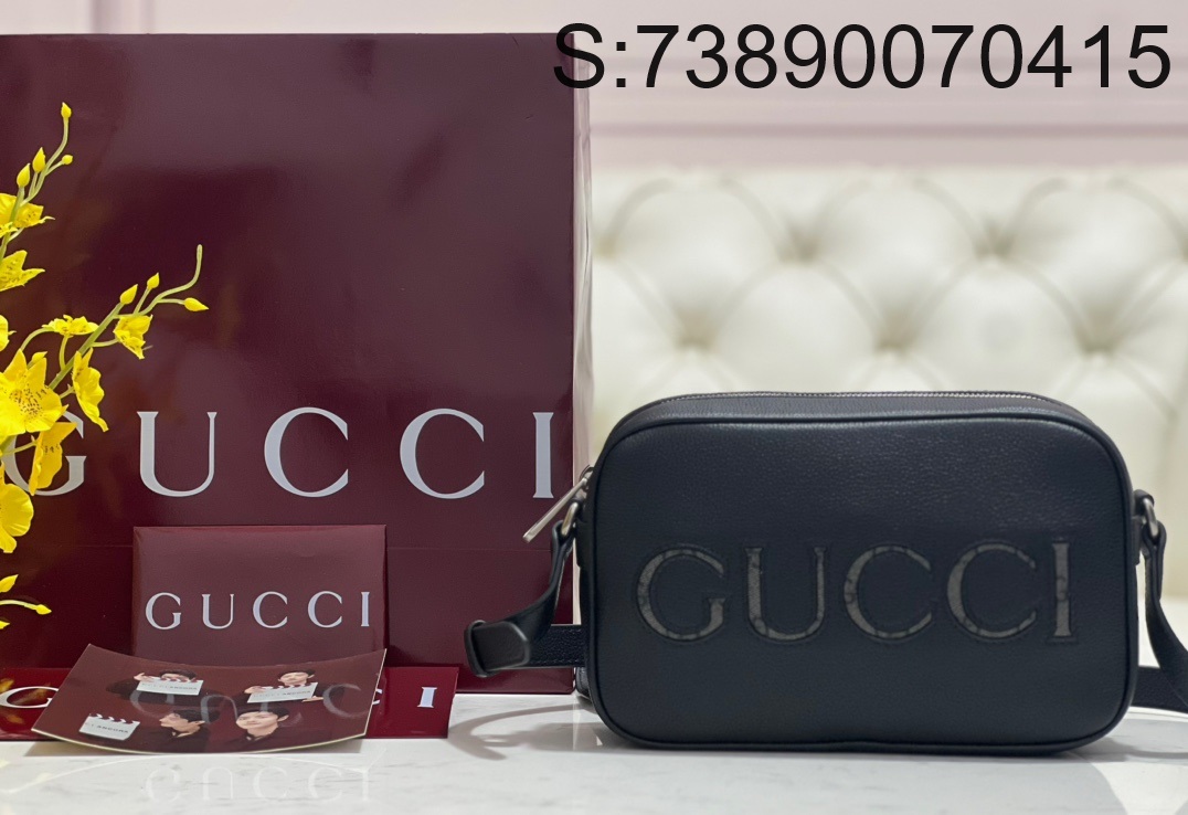 [JHL] 구찌 모노그램 숄더백 768391 23.5*14*6cm 블랙 Gucci