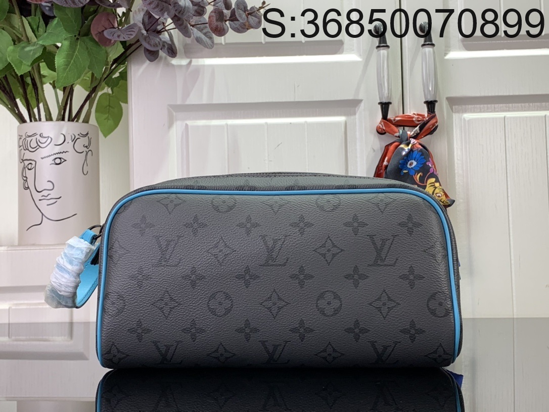 [88factory] 루이비통 돕 키트 클러치백 파우치백 28*15*16.5cm M11482 블루 LOUIS VUITTON