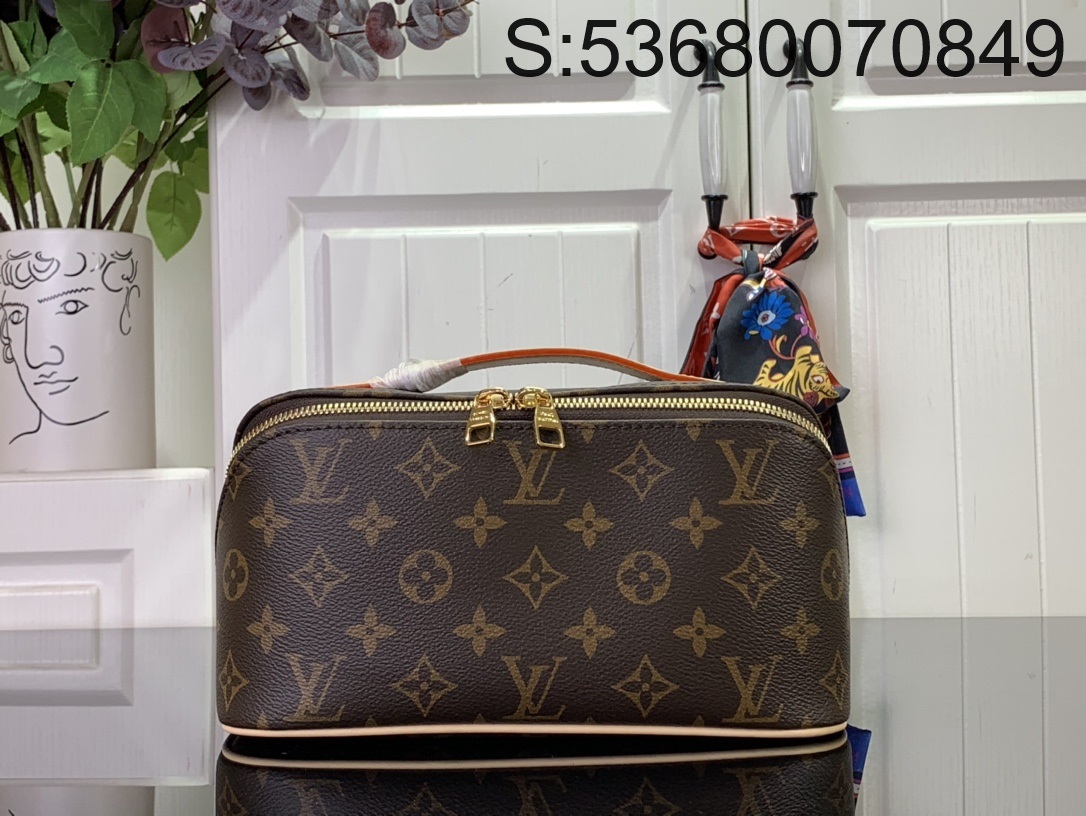 [88factory] 루이비통 토일레트리 백 M11750 24*13*13cm 브라운  LOUIS VUITTON