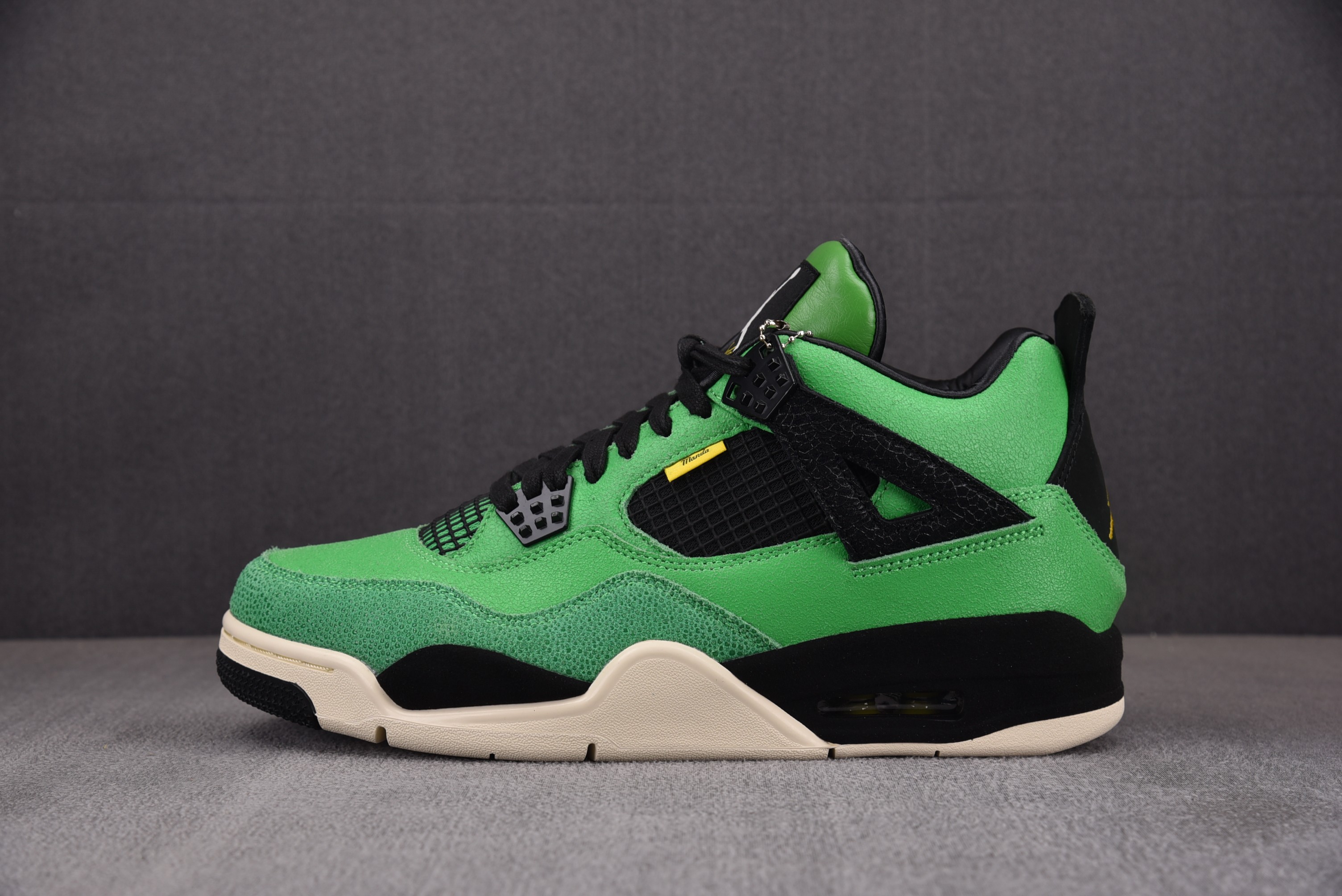 【KW绿X】Air Jordan 4 Manila 马尼拉 黑绿 AJ4-965234