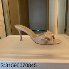 [QR 5009] 디올 24SS 크리스찬 디올 슬리퍼 힐 8cm 누드 Dior