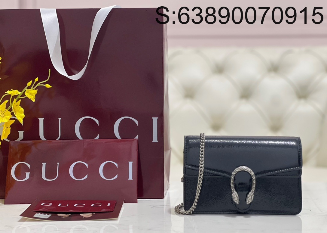 [JHL] 구찌 디오니서스 수퍼 크로스백 795368  17.5*11*6.5cm 블랙 Gucci