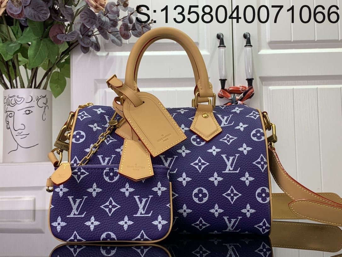 [88factory] 루이비통 스피디 P9 반둘리에 숄더백 M11562 25cm 퍼플 LOUIS VUITTON