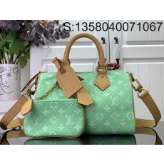 [88factory] 루이비통 스피디 P9 반둘리에 숄더백 M11562 25cm 라이트 그린 LOUIS VUITTON