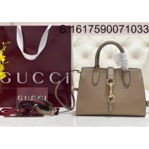 [JHL] 구찌 재키 토트백 795349 24*17.5*8.5cm 다크 베이지 Gucci