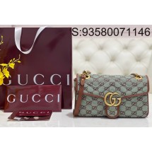 [JHL] 구찌 마틀라세 체인 숄더백 443497 26*15*7cm 라이트 그린 Gucci