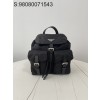 black frame 공장 프라다 리나일론 백팩 블랙 1BZ677 12*23.5*28cm 