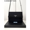 black frame 공장 프라다 미듑 리나일론 숄더백 메신저백 블랙 1BD255 30*21.5*12cm Prada