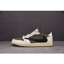 【PK 4.0】Travis Scott x Air Jordan 1 Low OG“Medium Olive”米绿 DM7866-200