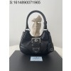 black frame 공장 프라다 문 패딩 나파 토트백 1BA381 7.5*22.5*16cm 블랙 Prada