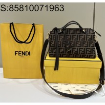 [니콜] 펜디 보스턴 핸드백 숄더백 28*12*18cm 브라운 Fendi