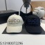 AGG 구찌 점보 모노그램 모자 2컬러 56cm Gucci