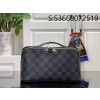 [88factory] 루이비통 체커보드 토일레트리 백 M11750 24*13*13cm 블랙 LOUIS VUITTON