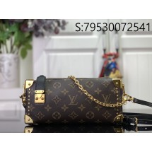 [88factory] 루이비통 모노그램 슬림 트렁크 숄더백 M25445 23*12*4cm 다크 브라운 LOUIS VUITTON