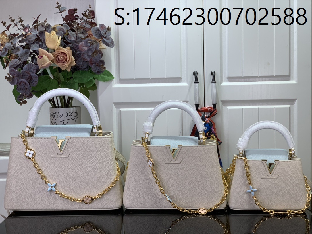 [88factory] 루이비통 카퓌신 M25339 3사이즈 화이트 누드 LOUIS VUITTON