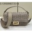 [니콜] 펜디 라피아 숄더백 27*6*15cm 스톤 Fendi