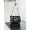 [dxg] 발렌시아가 골드 BB 모나코 체인백 숄더백 미니 24.8*22*11.9cm 블랙 balenciaga