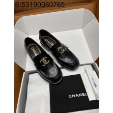 [A1] 샤넬 24SS 골드 프라워 CC로고 로퍼 블랙 Chanel