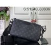 [88factory] 루이비통 포쉐트 악세수아 M11741 28*16.5*9cm 블랙 LOUIS VUITTON