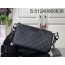 [88factory] 루이비통 포쉐트 악세수아 M11741 28*16.5*9cm 블랙 LOUIS VUITTON