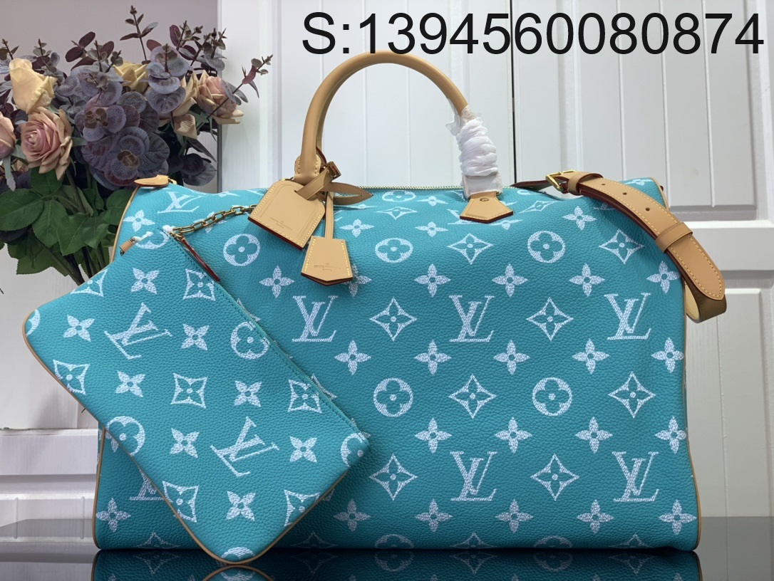 [88factory] 루이비통 스피디 P9 반둘리에 M11565 50*32*29cm 스카이 블루 LOUIS VUITTON