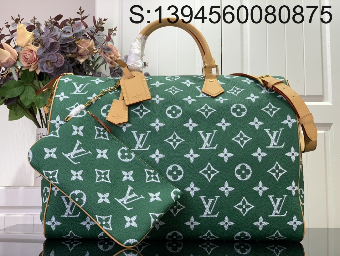 [88factory] 루이비통 스피디 P9 반둘리에 M46991 50*32*29cm 그린 LOUIS VUITTON