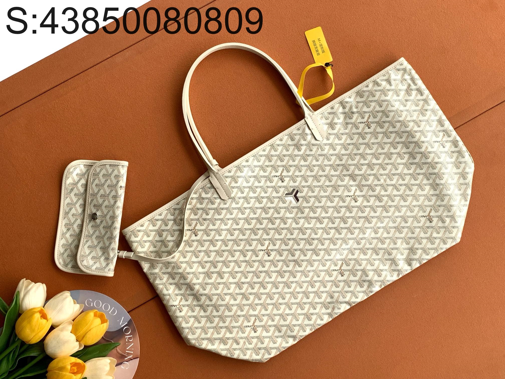 [리미티드] 고야드 생루이백 토트백 쇼퍼백 34*20*40cm 라지 화이트 Goyard